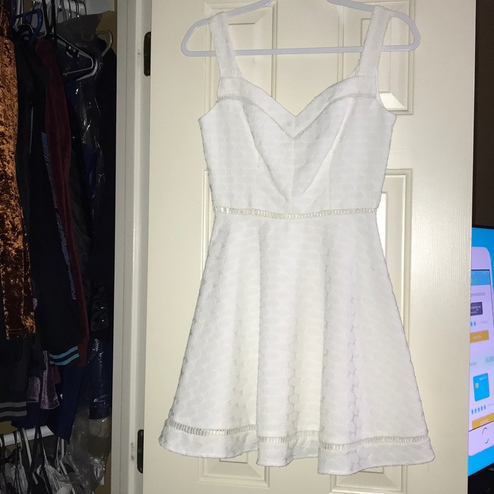 White summer dress